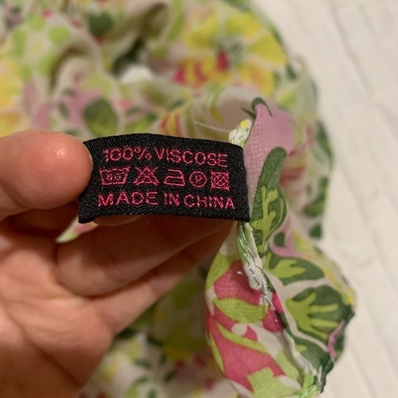 Kimberly C. Infinity scarf multi color green - Picture 5 of 5